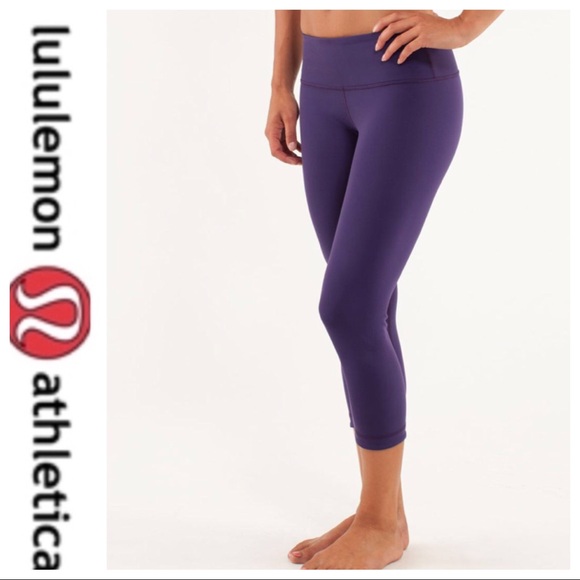 lululemon athletica Pants - 💕SALE💕Lululemon Purple Wunder Under Crop